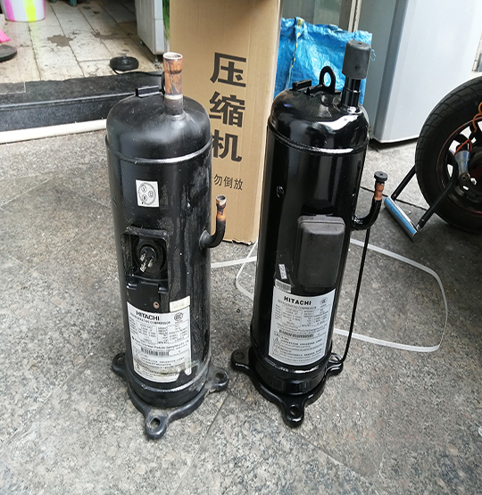 八步中央空调压缩机的更换维修